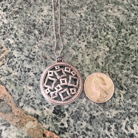 DY 💯 authentic necklace w/ diamonds! - Picture 3 of 3